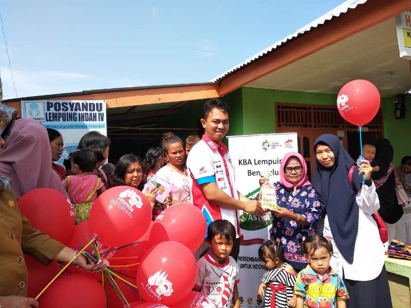AFFCO Bengkulu : Tuntaskan Pemberian Bantuan Untuk Balita di Lempuing