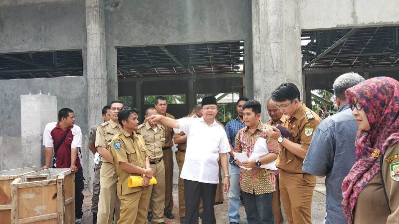 Plt Gubernur Bengkulu Sidak 3 Lokasi Proyek