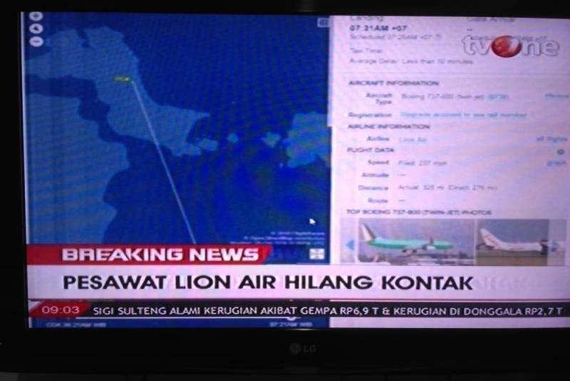 BREAKING NEWS: Pesawat JT 610 Rute Jakarta – Pangkal Pinang Lost Contact