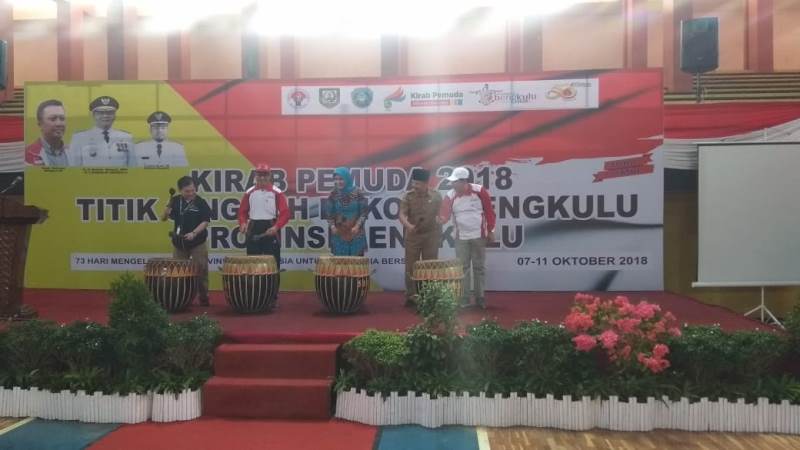 Tiba Dititik Singgah Kota Bengkulu, Peserta Kirab Pemuda Diharapkan Promosikan Wisata dan Kebudayaan Lokal Ben