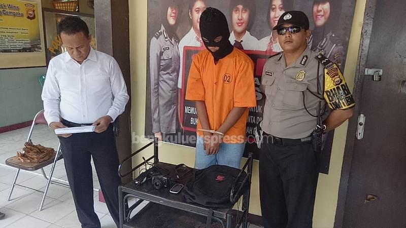 Polsek Gading Cempaka Bekuk Pembobol Rumah