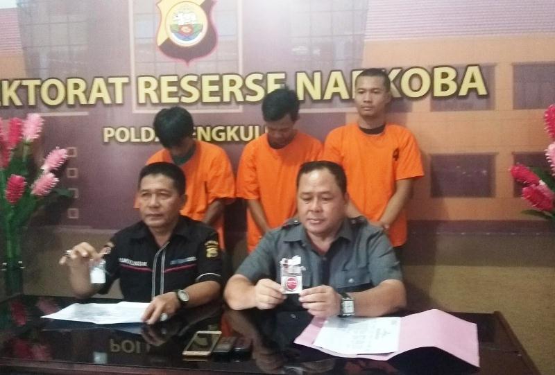 Oknum PNS Kelurahan di Bengkulu Transaksi Narkoba Dibekuk