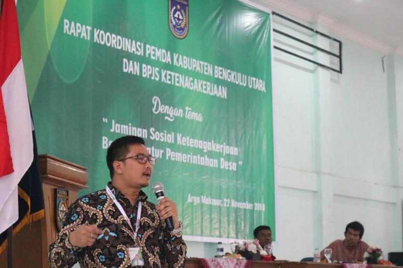 BPJS Sosialisasi Jaminan Sosial Bagi Aparatur Desa Bengkulu Utara