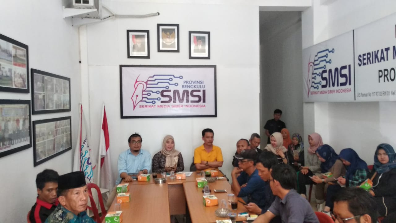 Pemprov Bengkulu Ajak Media Siber Bersinergi Sukseskan Wonderfull Bengkulu 2020