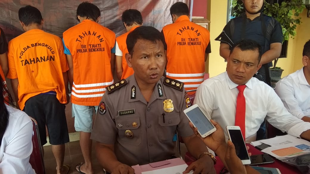 Polda Bengkulu Amankan 5 Tersangka Kasus Human Trafficking