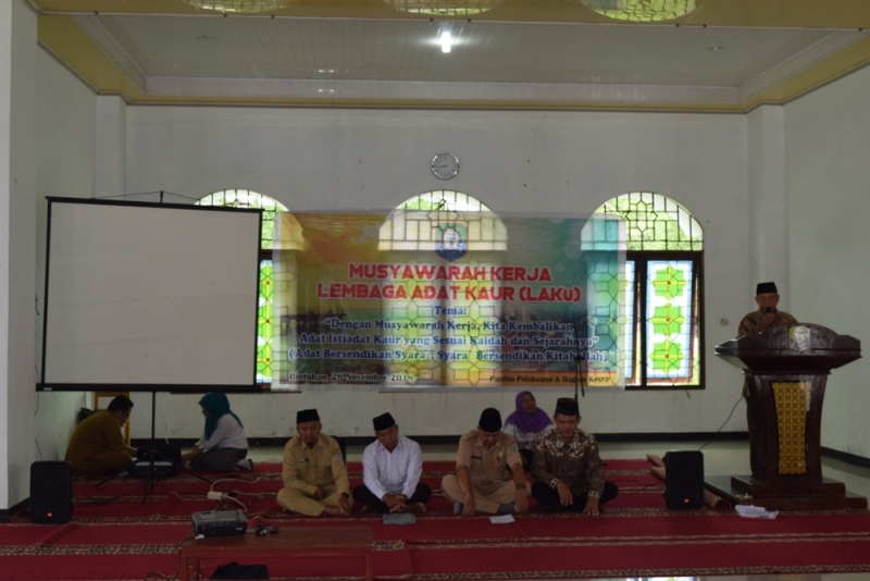 Lestarikan Adat Istiadat Kaur