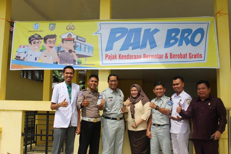 Jasa Raharja Sosialisasi Samling Slogan “Pak Bro”