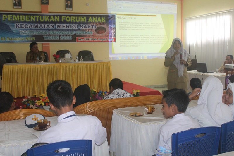 Forum Anak Kecamatan Dikukuhkan