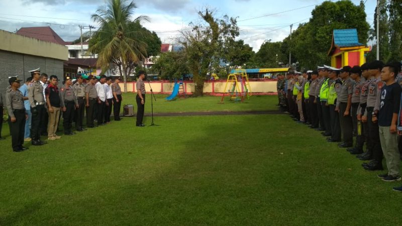 300 Personel Gabungan TNI dan Polri Amankan Malam Tahun Baru di Bengkulu Utara