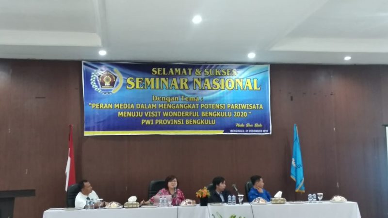 PWI Bengkulu Ajak Media Promosikan Pariwisata