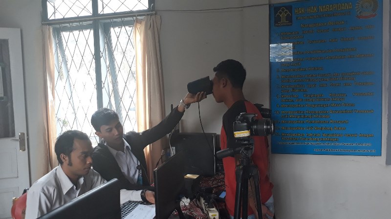 Dukcapil Gelar Perekaman di Lapas