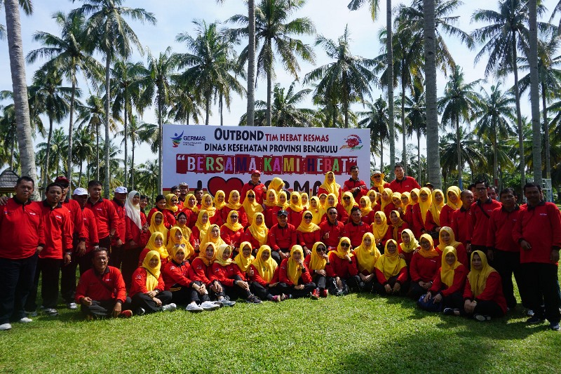 Tim Kesmas Dinkes Provinsi Gelar Outbound