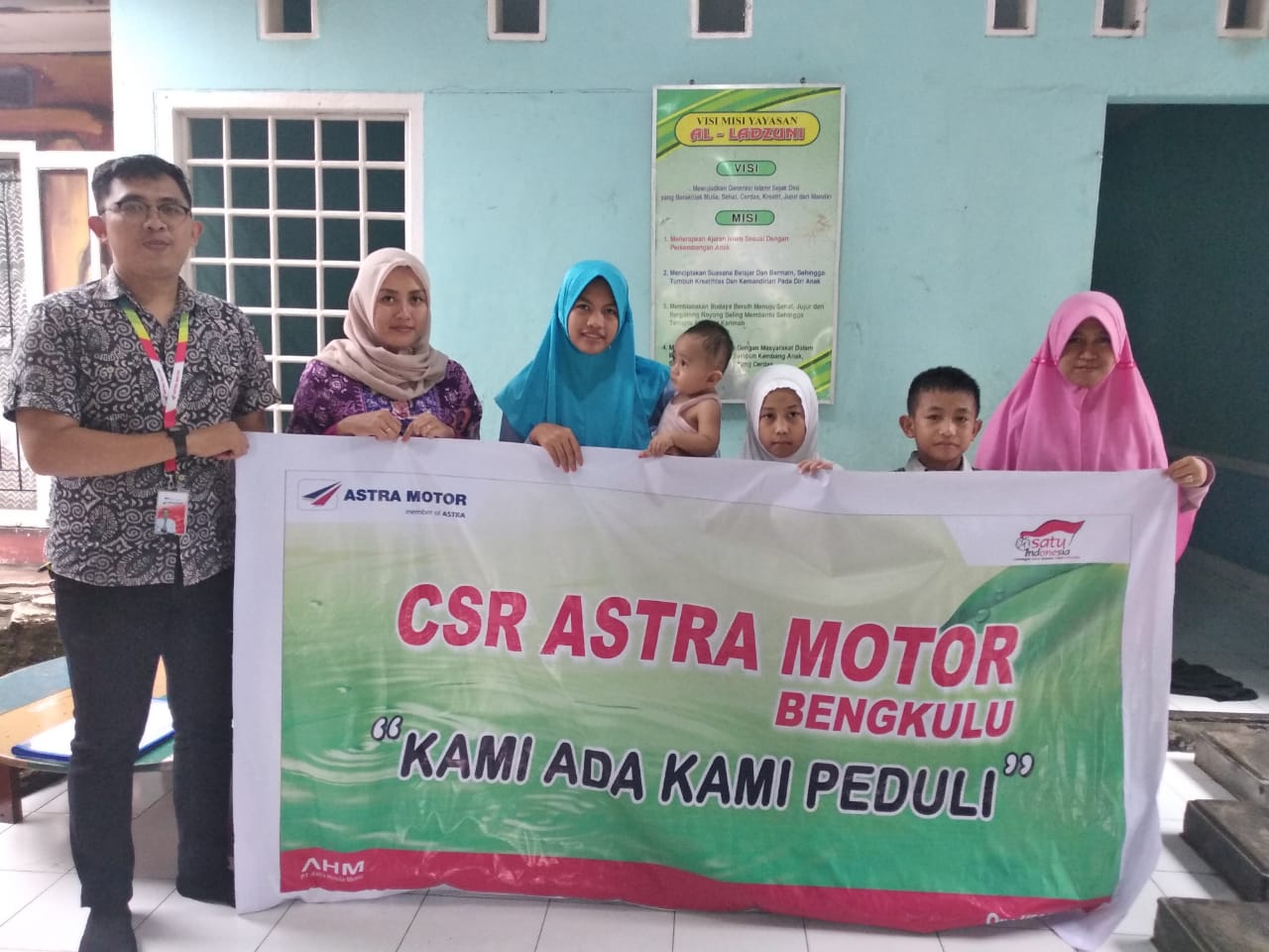 CSR Astra Motor Bengkulu Kembali Salurkan Bantuan