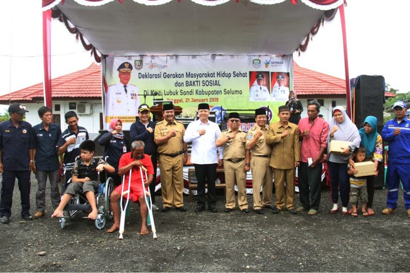Gubernur Bengkulu Serukan Germas Hidup Sehat