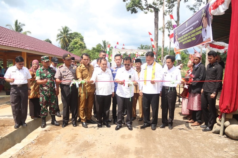 Bupati Resmikan Pasar Talang Donok