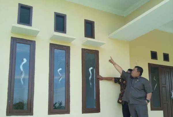 Aksesoris Rumah dinas Pimpinan Dipasang