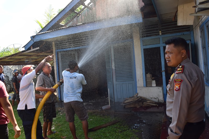 Korsleting Listrik, Rumah Nyaris Ludes