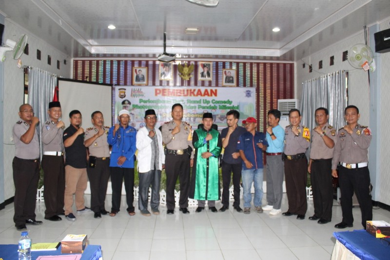 Polres Gelar Lomba  Da’I dan Stand Up Comedy