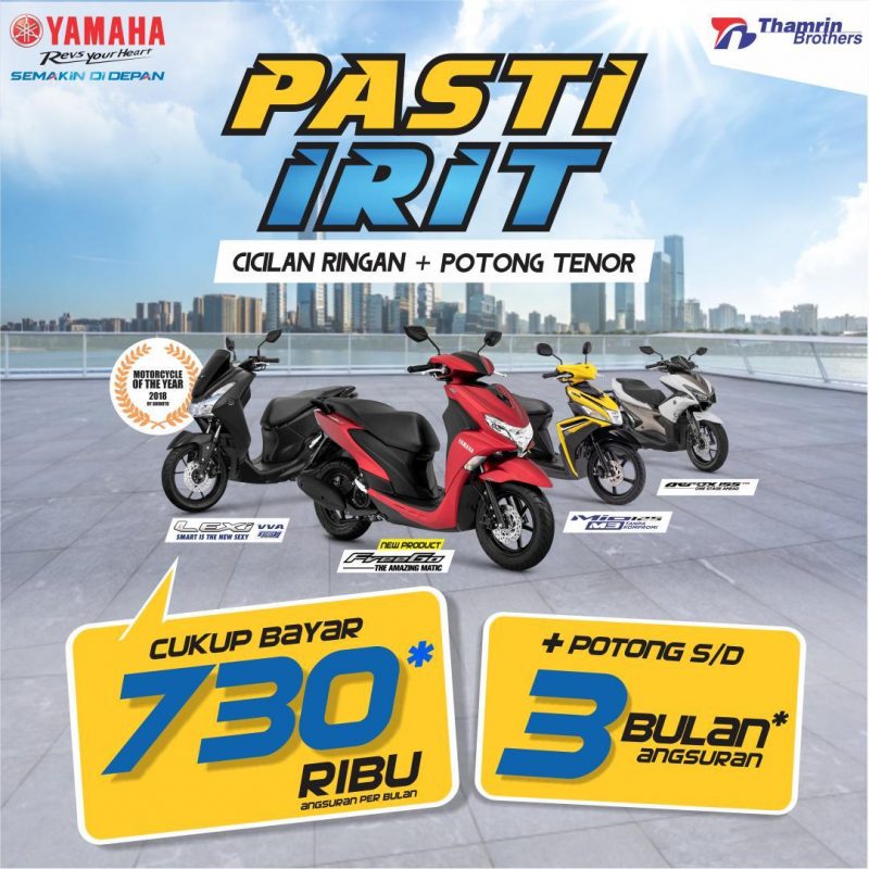 Sambut 2019, Yamaha berikan Promo Pasti Irit