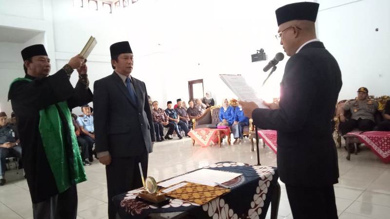 Pesan Plt Bupati kepada Sekda Baru