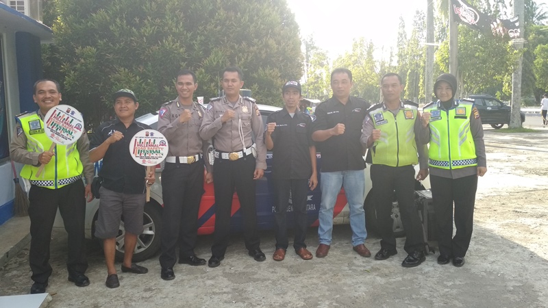 Polres Sosialisasikan Millenial Road Safety Festival