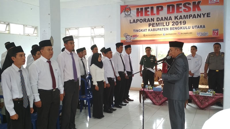 KPU Lantik 38 Anggota PPK