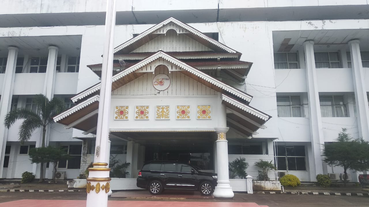 Kantor Gubernur Bengkulu Makin Dipercantik