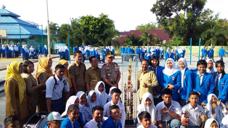 Kapolda Irup di SMAN 2