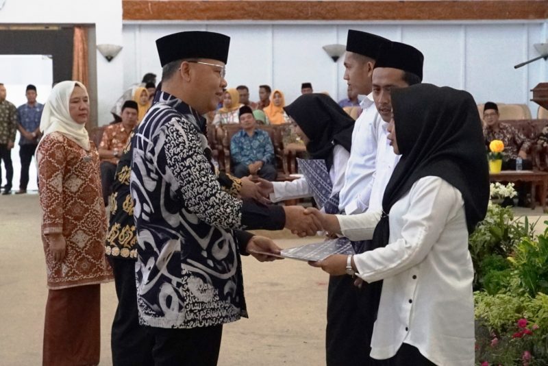 286 CPNS Pemprov Bengkulu Terima SK Pengangkatan