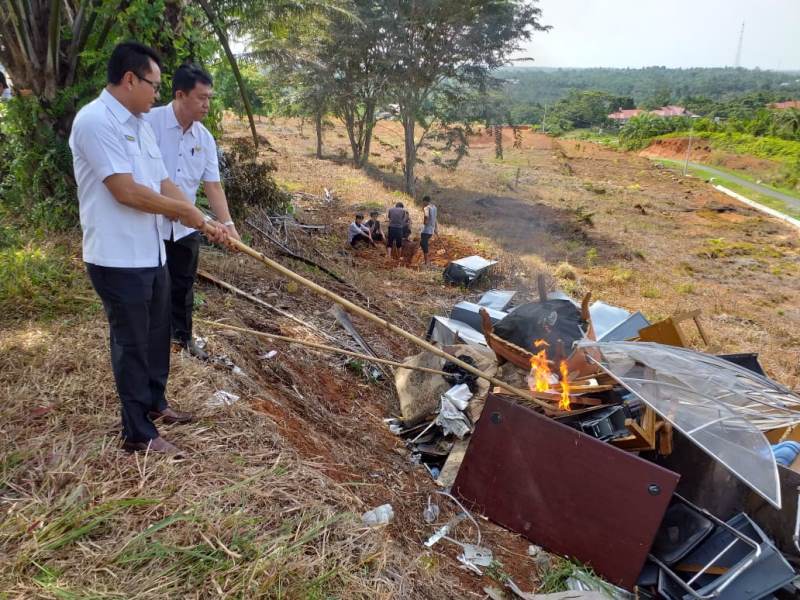 Bebani Daerah, Aset Dimusnahkan