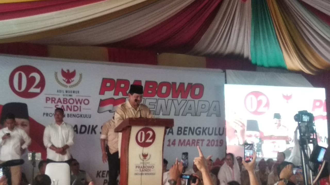 Prabowo Janjikan Harga Listrik dan Sembako Turun