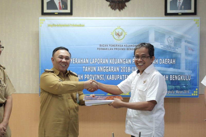 Laporan Pertanggungjawan APBD 2018 Diserahkan ke BPK