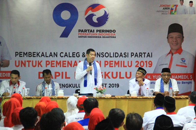 Perindo Targetkan 4 Kursi di DPRD Provinsi Bengkulu