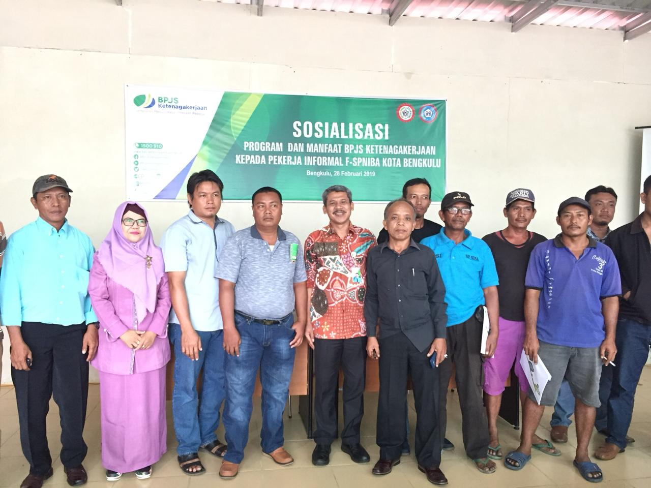 BPJSTK Bengkulu Gelar Sosialisasi untuk Sektor Informal