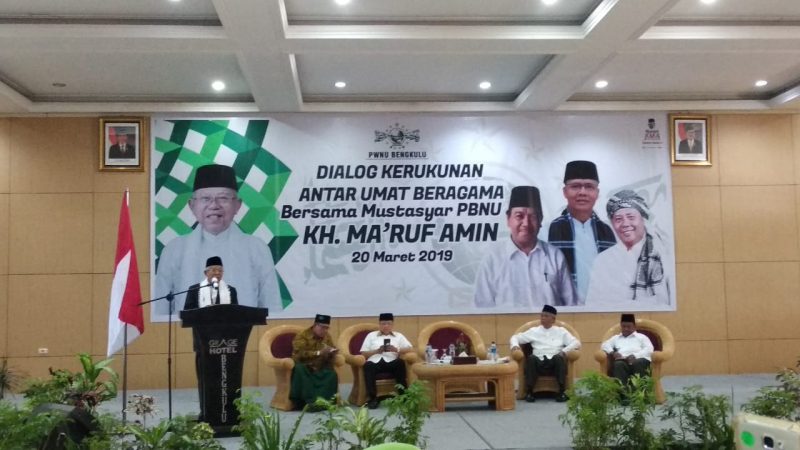 Berkunjung ke Bengkulu, Ini 4 Pesan Cawapres Ma’ruf Amin