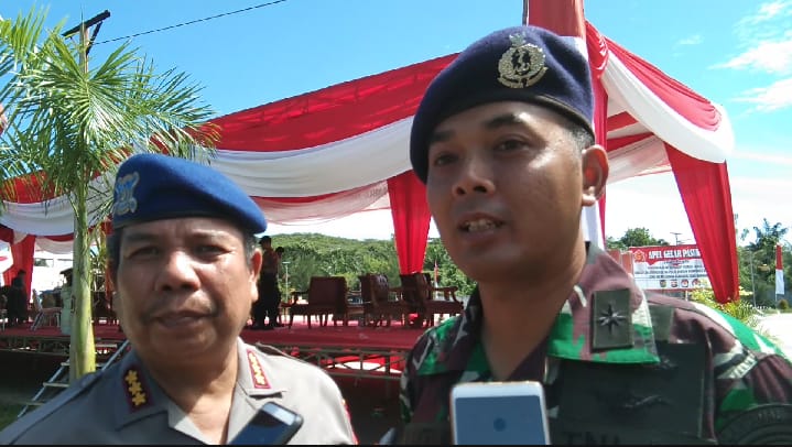 TNI AL dan Ditpolairud Polda Bengkulu Siap Kawal Pendistribusian Logistik Pemilu ke Pulau Enggano