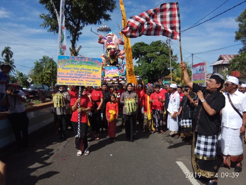 Pawai Ogoh-ogoh Jadi  Icon Kabupaten Bengkulu Utara