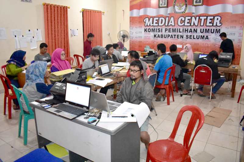 KPU Terkendala Jaringan Internet