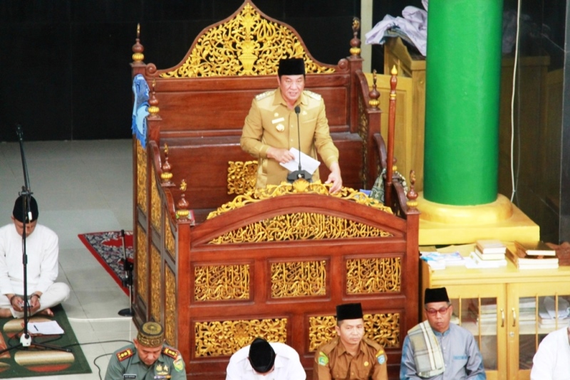 Bupati Ajak, Makmurkan Masjid