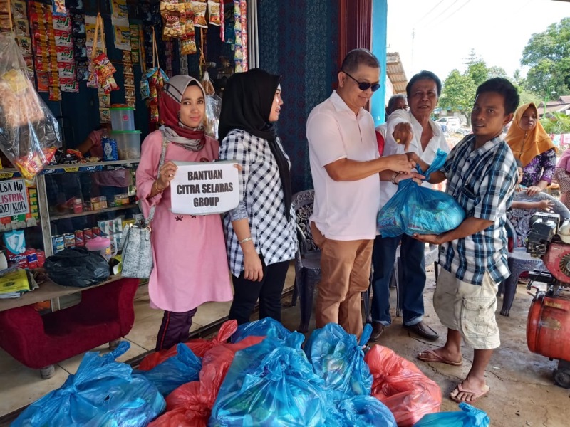 APBB dan PSMTI Bantu Korban Banjir dan Longsor