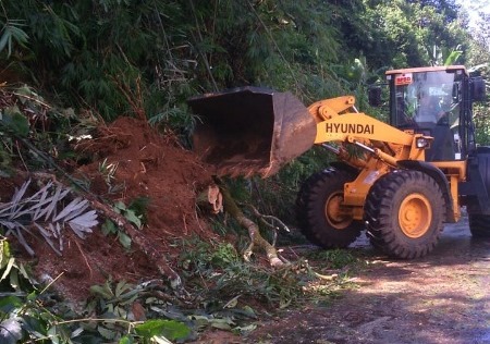 Longsor, Tutup Jalan Curup-Lebong