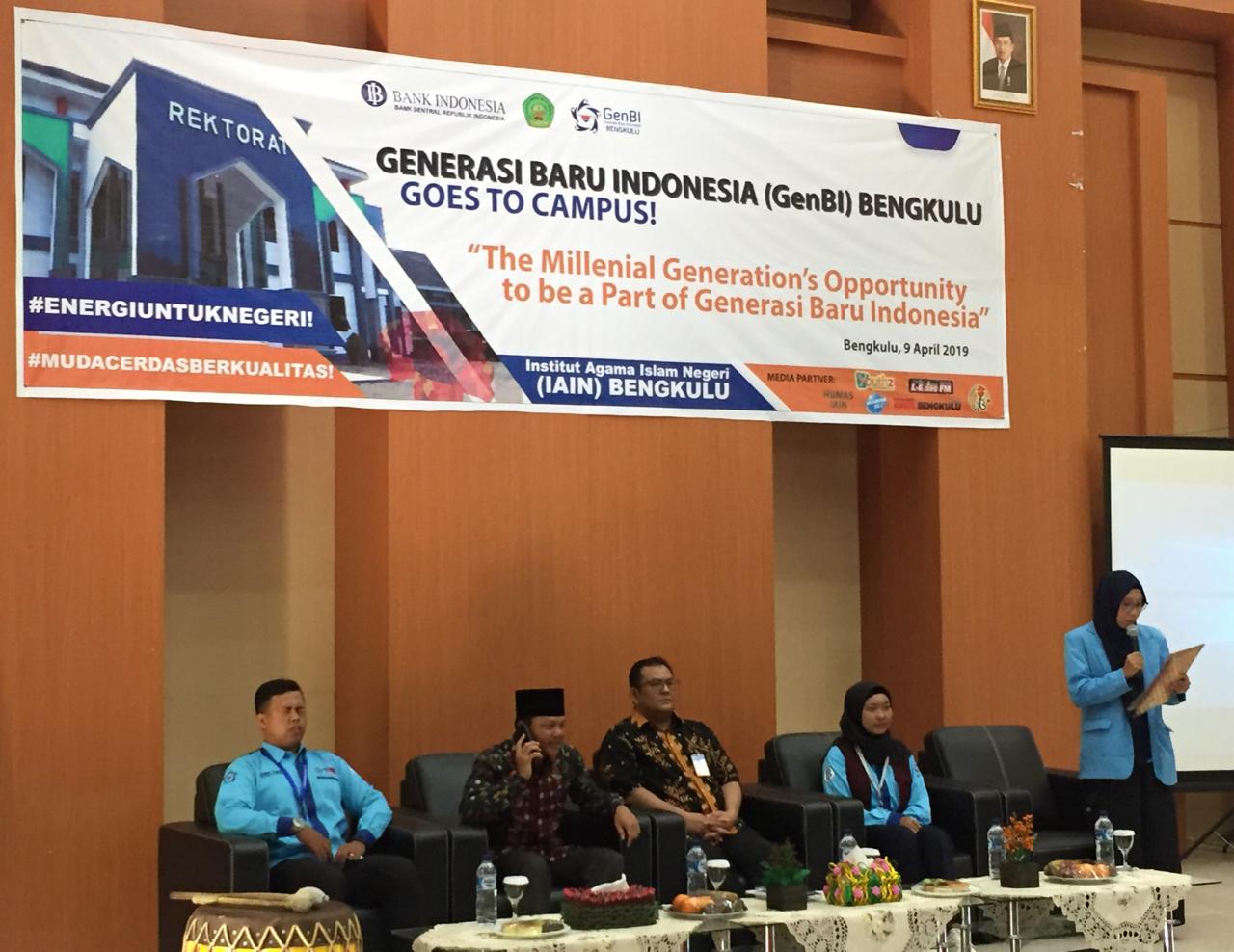 GenBi Bengkulu Goes to Campus di IAIN Bengkulu