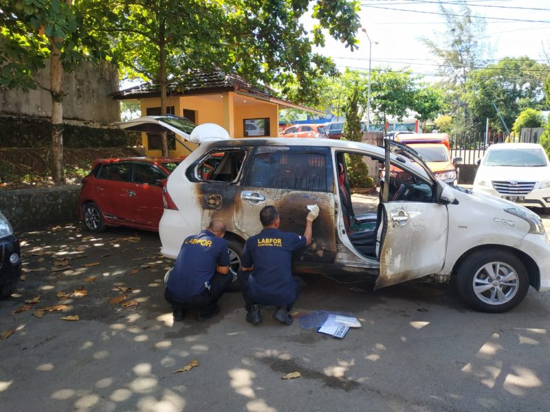 Polda Bengkulu Datangkan Tim Labfor Mabes Polri Usut Pelemparan Bom Molotov