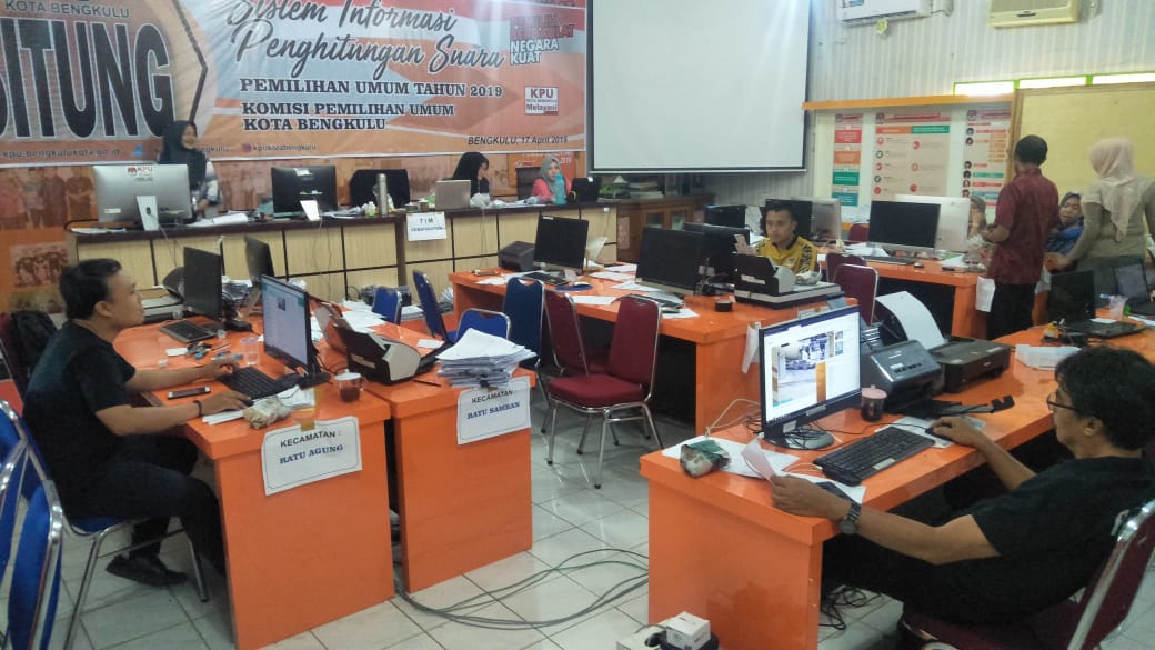 KPU Provinsi Bengkulu Bakal Telusuri Faktor Penyebab Salah Input Data C1