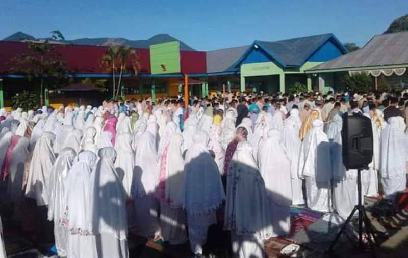 SMPN 6 Gelar Salat Dhuha dan Dzikir