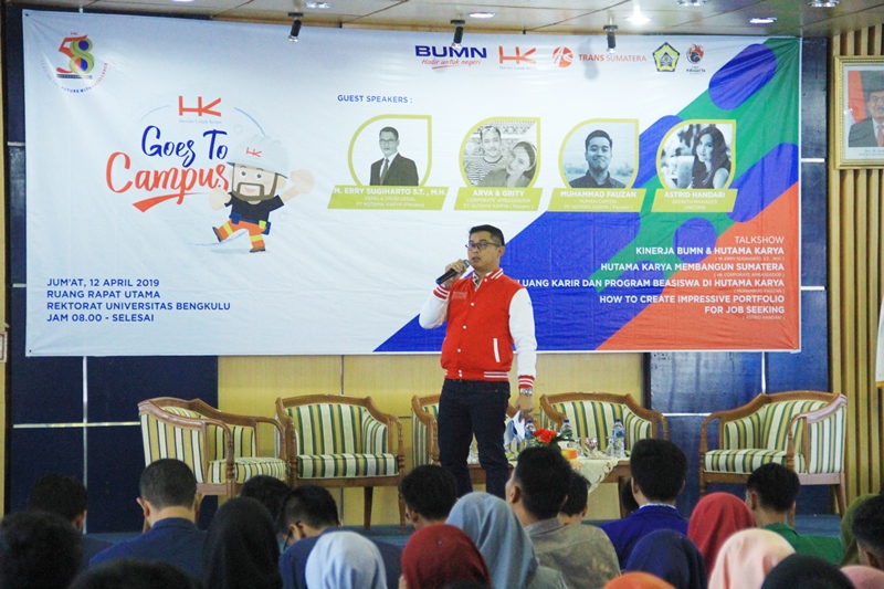 Hutama Karya Talkshow, Bersama Mahasiswa Unib