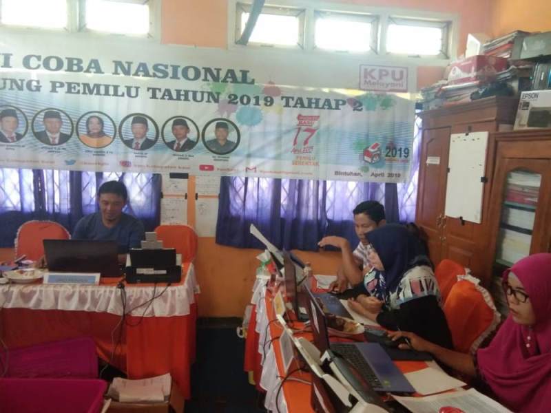 Data Masuk Situng KPU 97 Persen