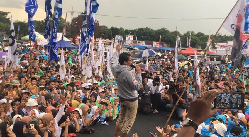 Di Hadapan Warga Bekasi, Sandiaga Sebut Ahmad Syaikhu Wagub DKI Jakarta