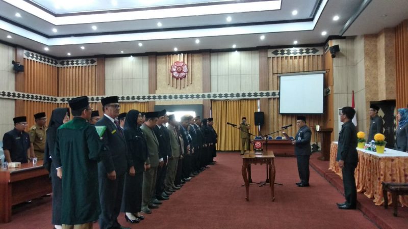 27 Pejabat fungsional Pemprov Bengkulu Dilantik