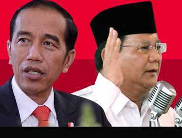 Jokowi-Amin VS Prabowo-Sandi di Bengkulu